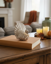 Small Carved Resin Turkey