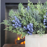 Cedar and Blueberry Bundle 16.25"