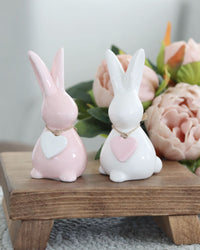 Dolomite Bunny With Heart