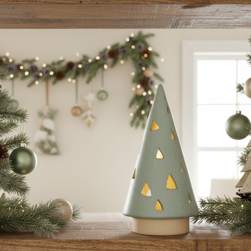 Ceramic LED Christmas Tree