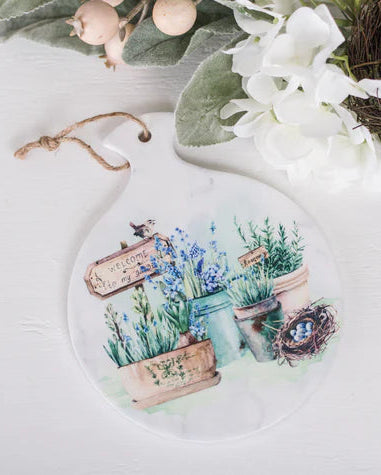 Country Garden Spoon Rest - Welcome to My Garden