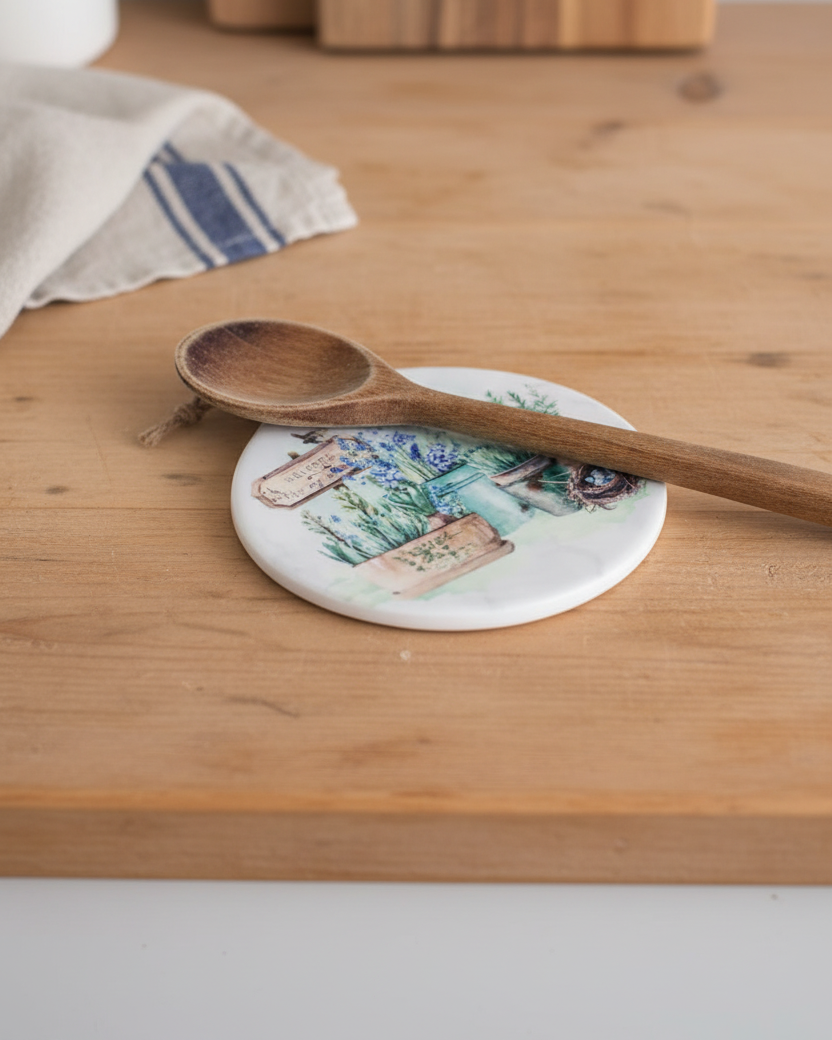 Country Garden Spoon Rest - Welcome to My Garden