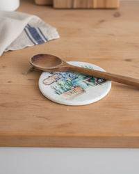 Country Garden Spoon Rest - Welcome to My Garden