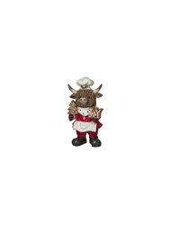 Holiday Highland Cow Chef