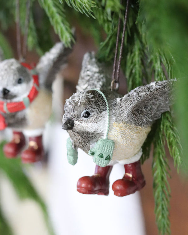 Winter Chickadee Ornament