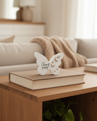 Choose Happy Butterfly Cutout
