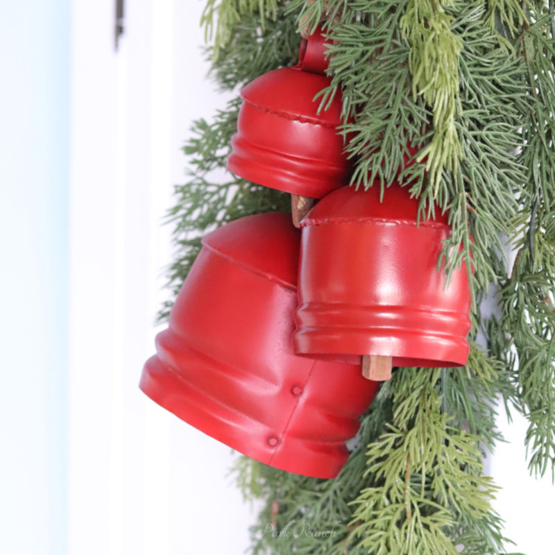 Handmade Classic Artisan Bells Red Set of 3