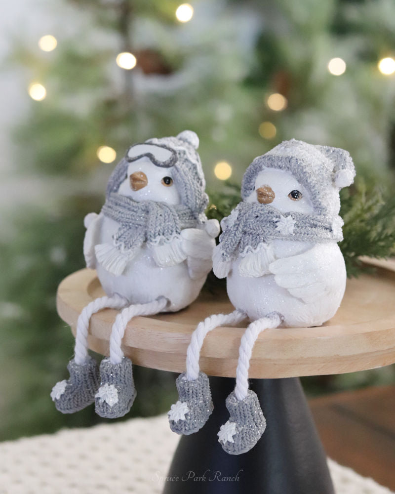 Dangly Leg Bird Shelf Sitter Spruce Park Ranch