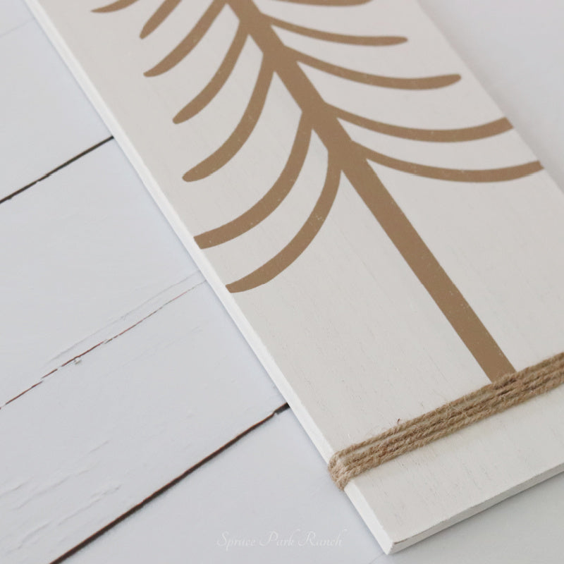 Scandi Christmas Tree Signs