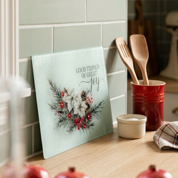 Classic Christmas Cutting Board