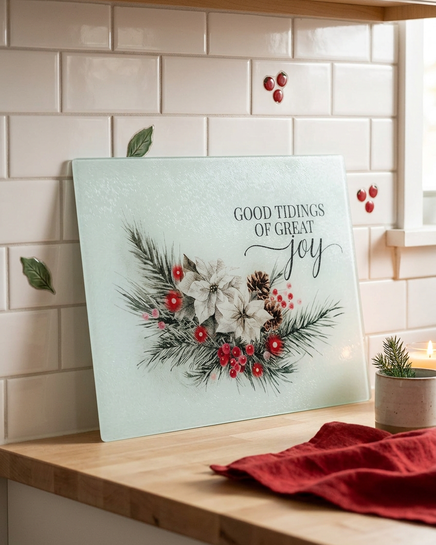 Classic Christmas Cutting Board