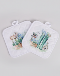 Country Garden Pot Holders Set of 2