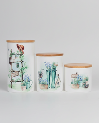 Country Garden Canister Set