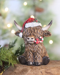 Holiday Highland Cow