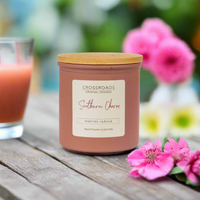 Crossroads Southern Charm Coloured Glass Jar Candle 14oz