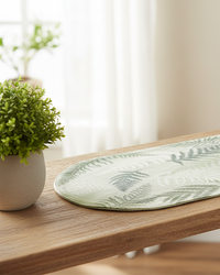 Green Fern Botanical Textile Collection