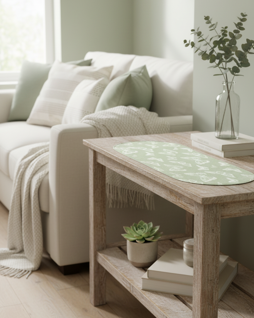 Green Butterfly Textile Collection