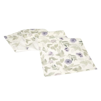 Violet Meadow Table Runner 56"L