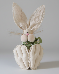 Daisy Scarf Big Foot Spring Bunny