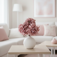 Damask Dahlia Bundle Slipper 10"L