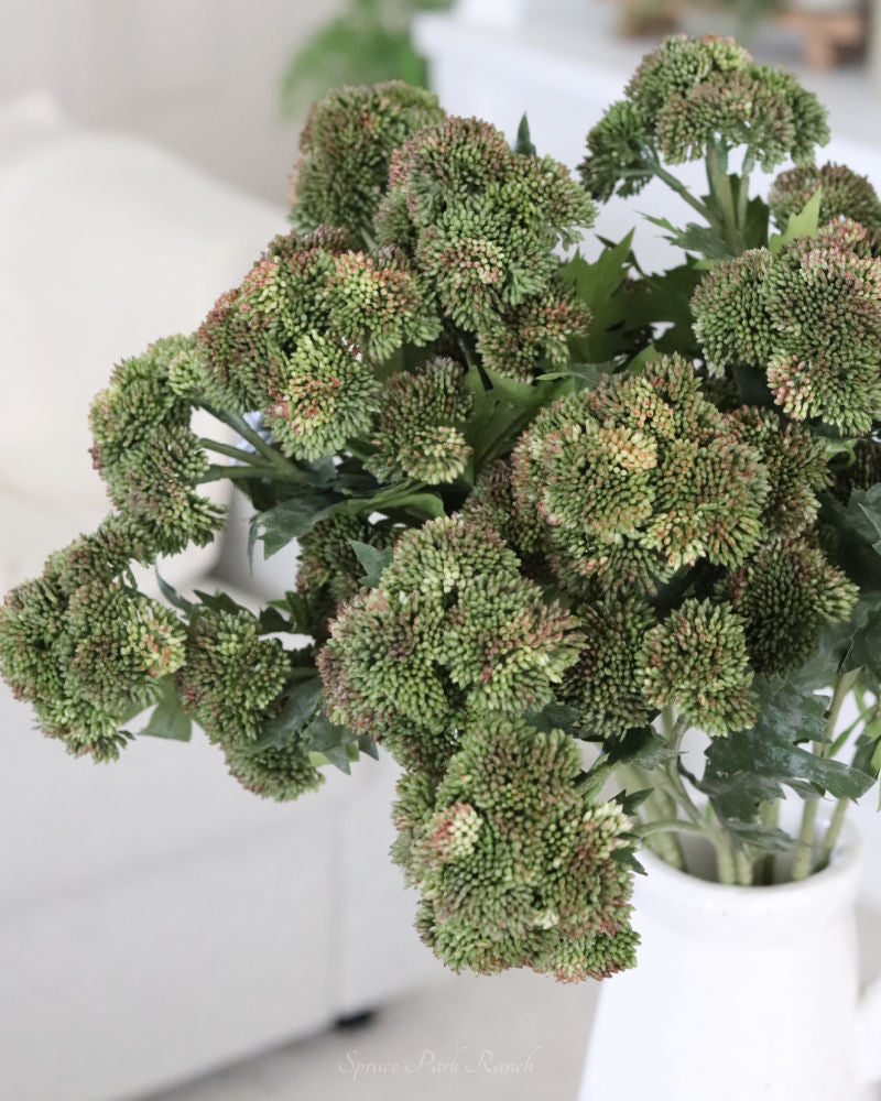 Sedum Stem Dark Green 28"