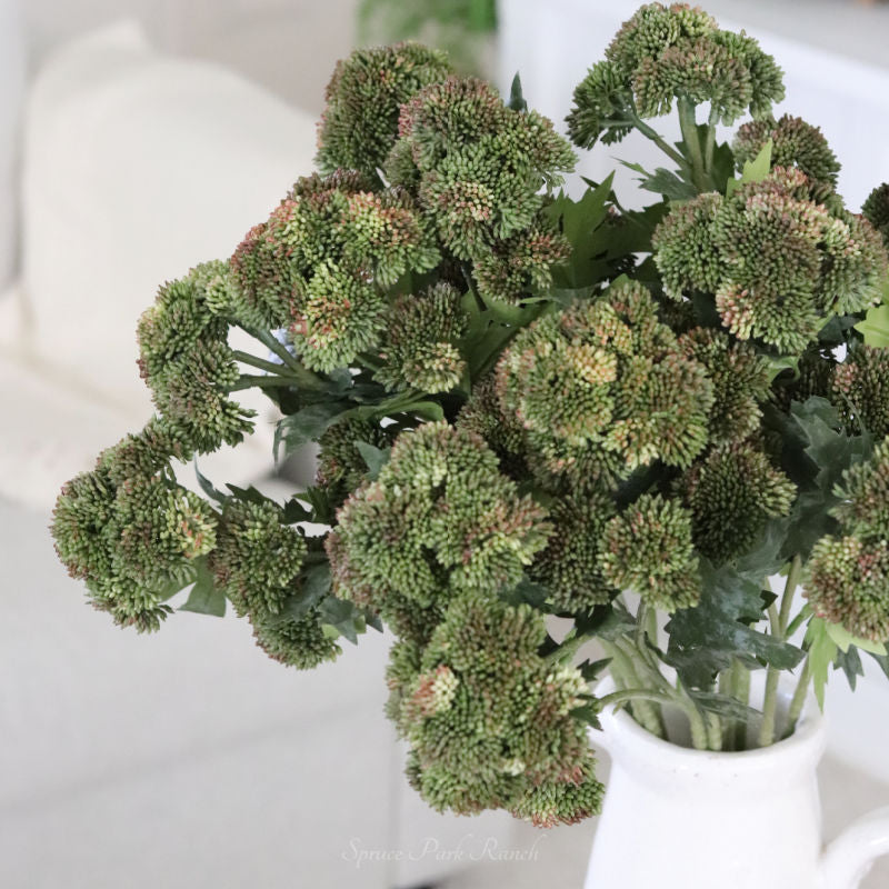 Sedum Stem Dark Green 28"