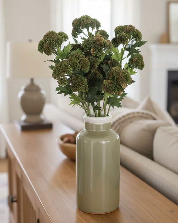 Sedum Stem Dark Green 28"