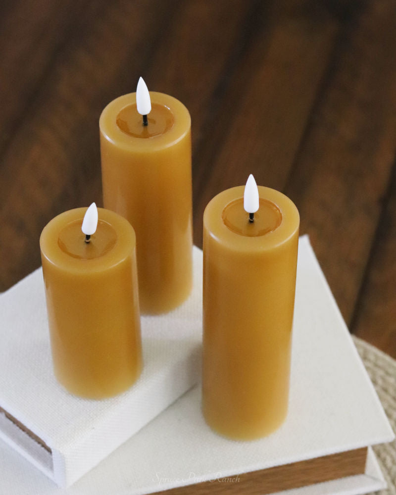 Deluxe Home Curry LED Candles