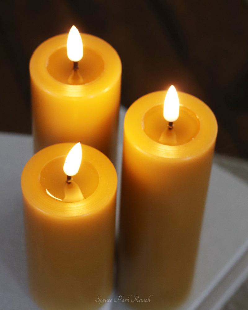 Deluxe Home Curry LED Candles