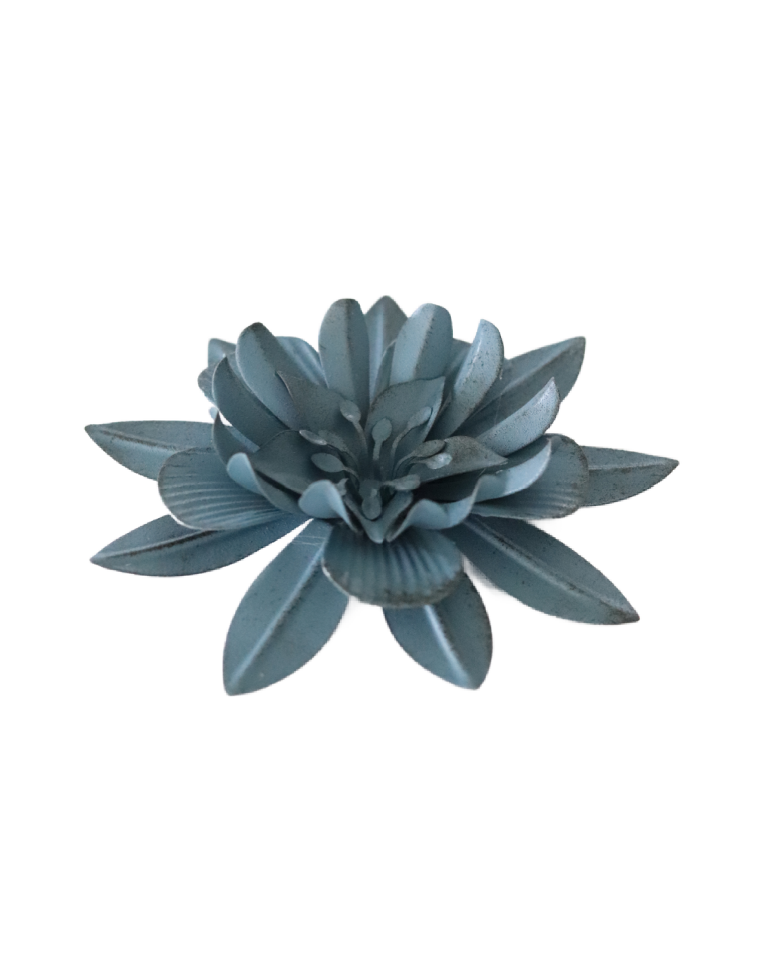 Demin Flower Metal Magnet
