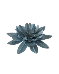 Demin Flower Metal Magnet