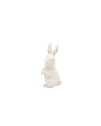 Distressed Carved Resin Bunny