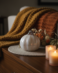 Dolomite Iridescent Pumpkin