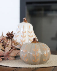 Dolomite Neutral Patterned Pumpkin