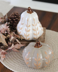 Dolomite Neutral Patterned Pumpkin