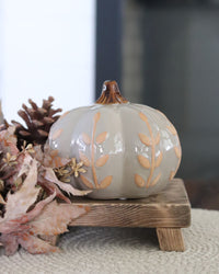 Dolomite Neutral Patterned Pumpkin