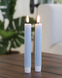 Deluxe Home Dust Blue LED Candles