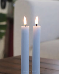 Deluxe Home Dust Blue LED Candles