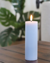 Deluxe Home Dust Blue LED Candles