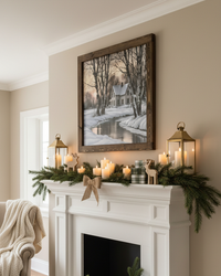 Winter at the Homestead Canvas Print Exclusive