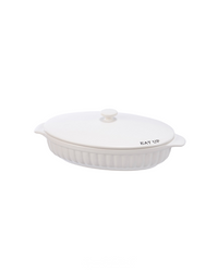 Stoneware Oval Casserole