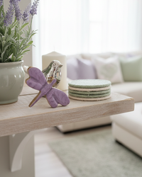 Enamel Dragonfly Shelf Sitter