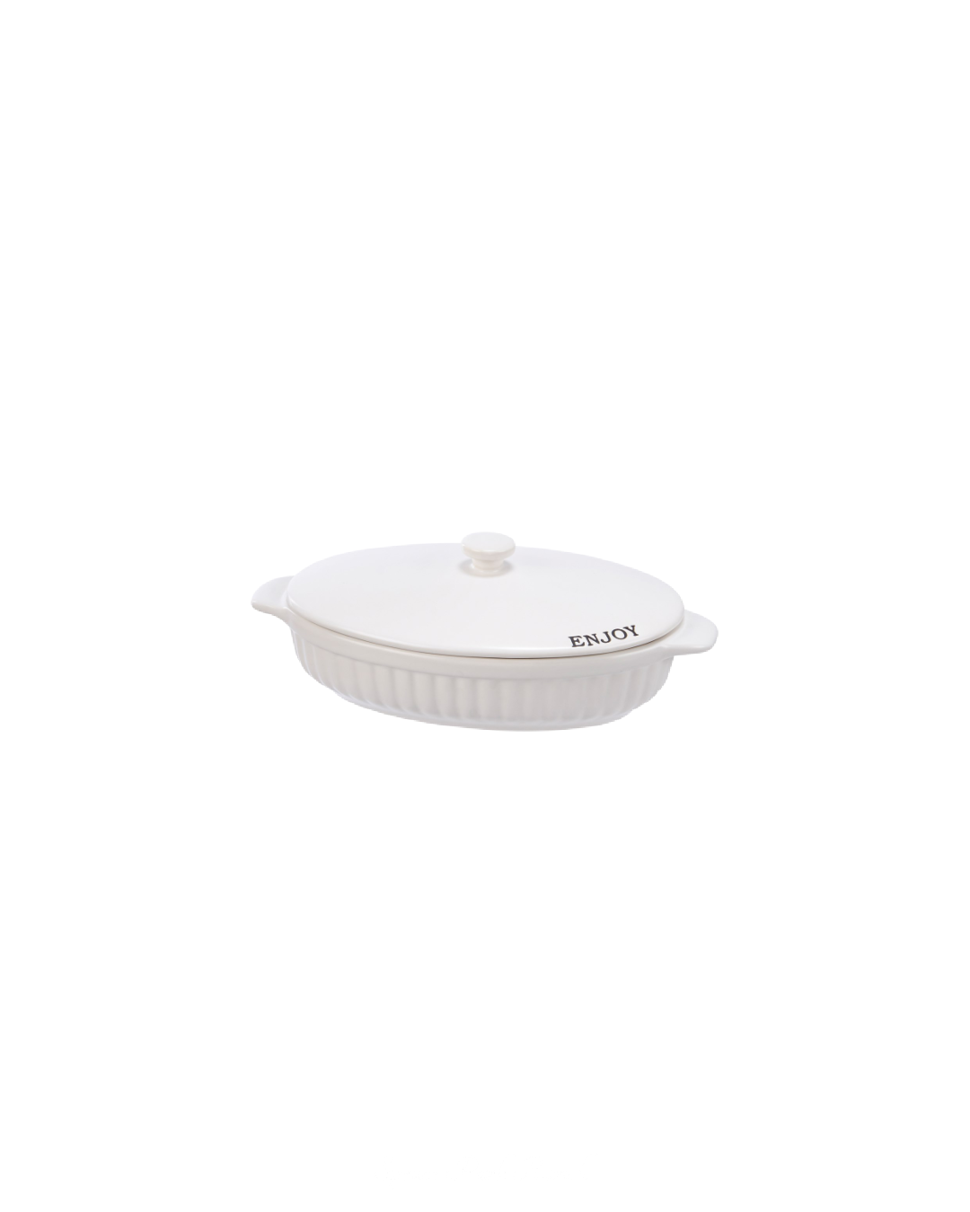 Stoneware Oval Casserole