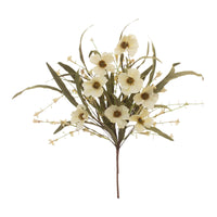 Cream Pansy Pick 19"L