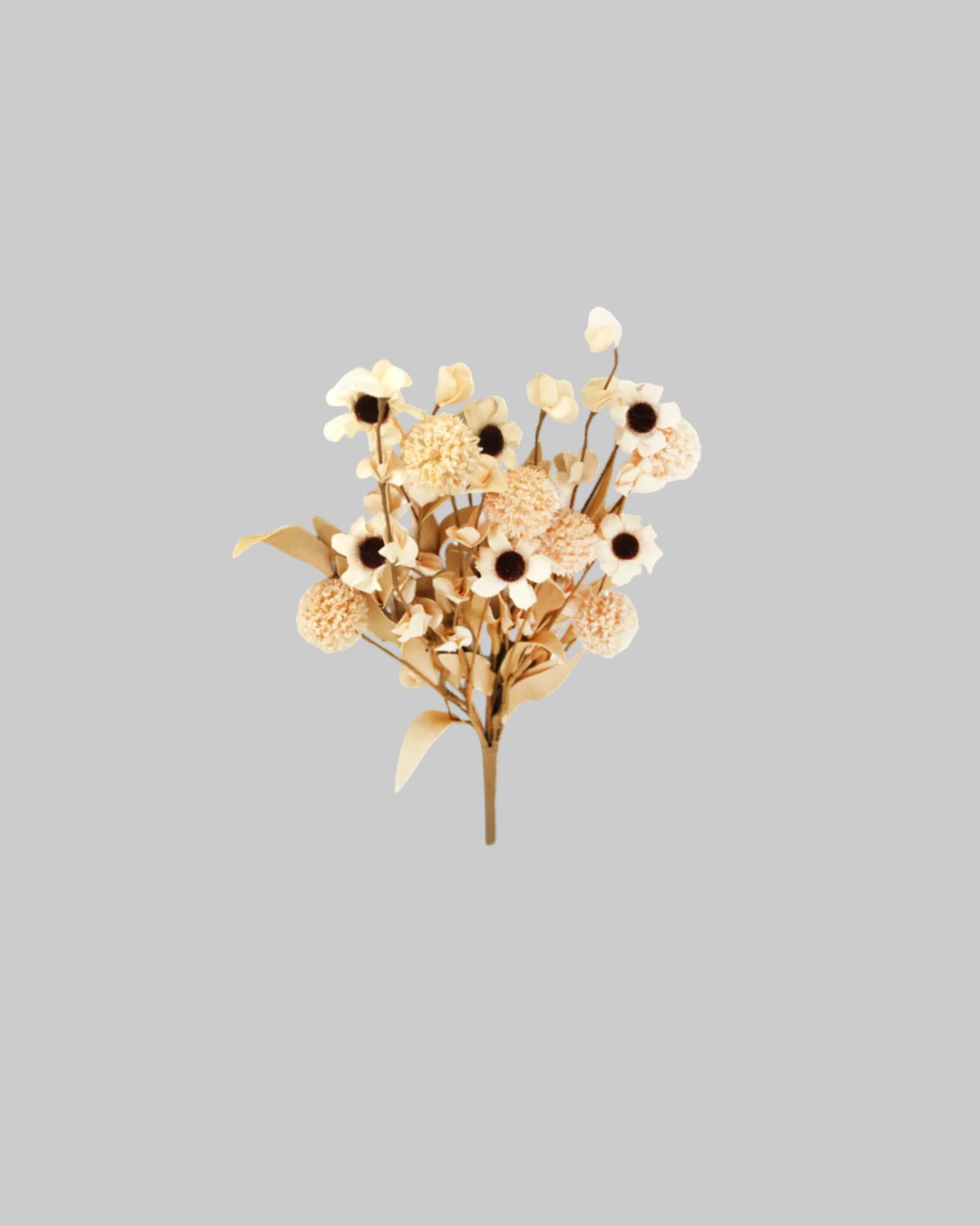 Tan Allium and Blooms Greenery Collection