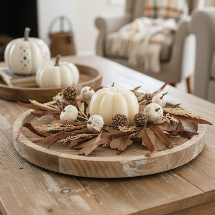 Pumpkin and Oak Leaf Greenery Collection