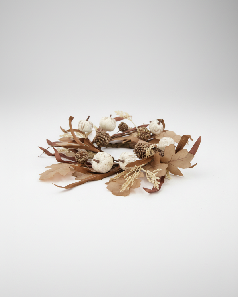 Pumpkin and Oak Leaf Greenery Collection