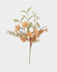 Orange Pom Pom Greenery Collection