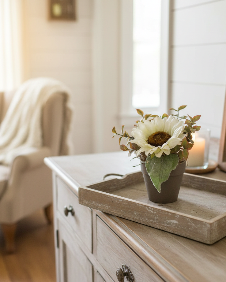 Potted Sunflower