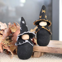 Little Black Fabric Witch